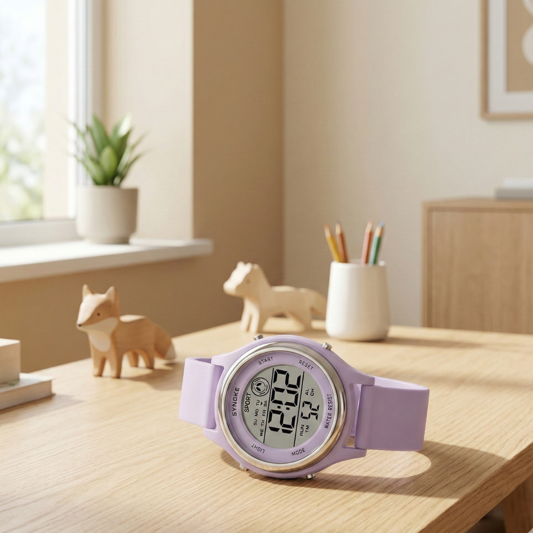 Stoßfeste Kinder-Smartwatch für aktive Lebensstile und farbenfrohes Display | Lersk