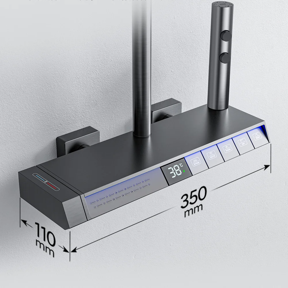 Averon Luxury Bath And Shower System With Smart Digital Display | Lersk