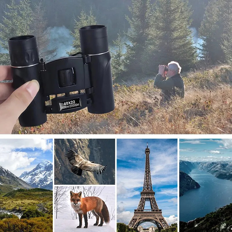 Military HD Binoculars 40x22 Pro Hunters Enthusiasts | Lersk