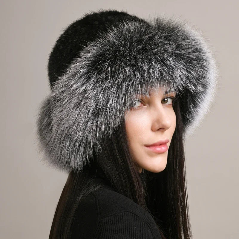 Novaine Mink Fur Hat for Winter Warmth and Timeless Style | Lersk