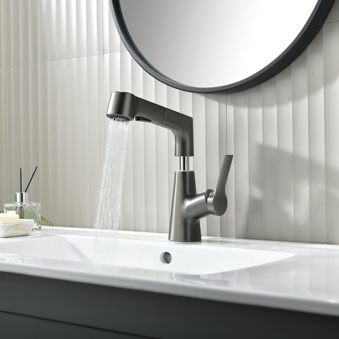 Tavero | Single-Hole Swivel Pull-Out Faucet | Lersk