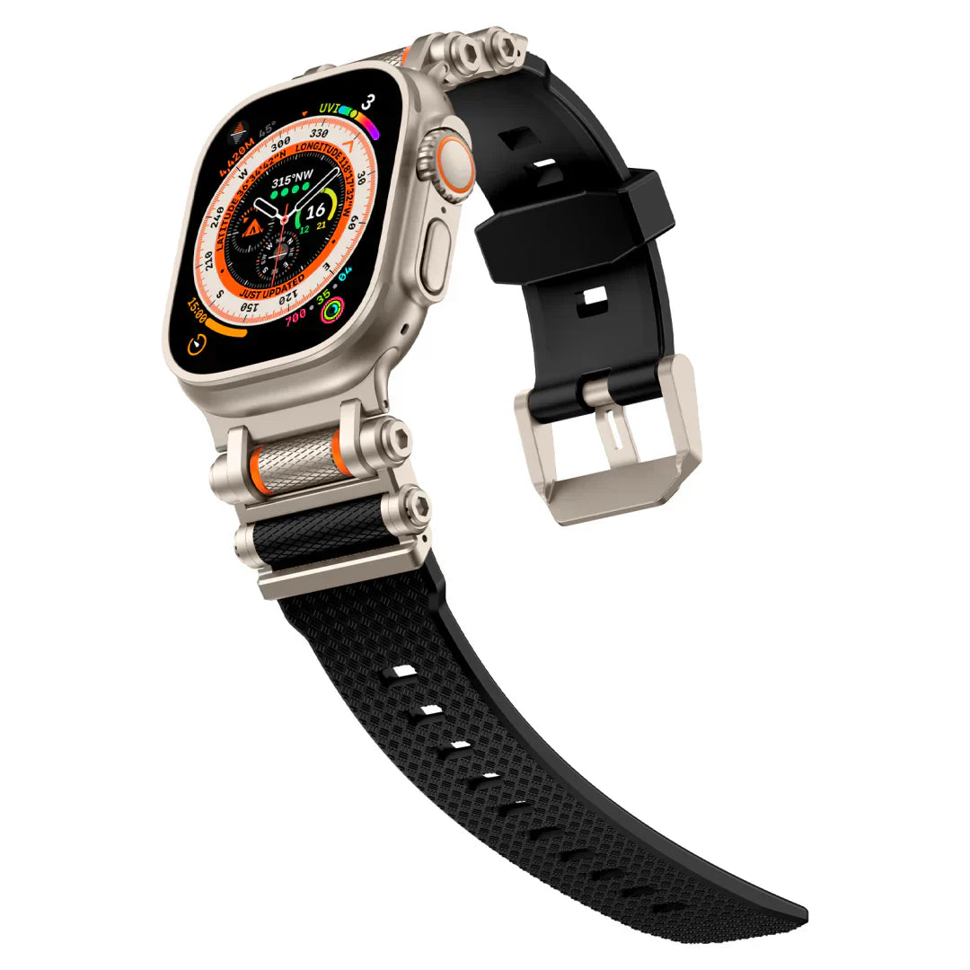 Kestrel | Taktisk roterende silikonerem til Apple Watch | Lersk