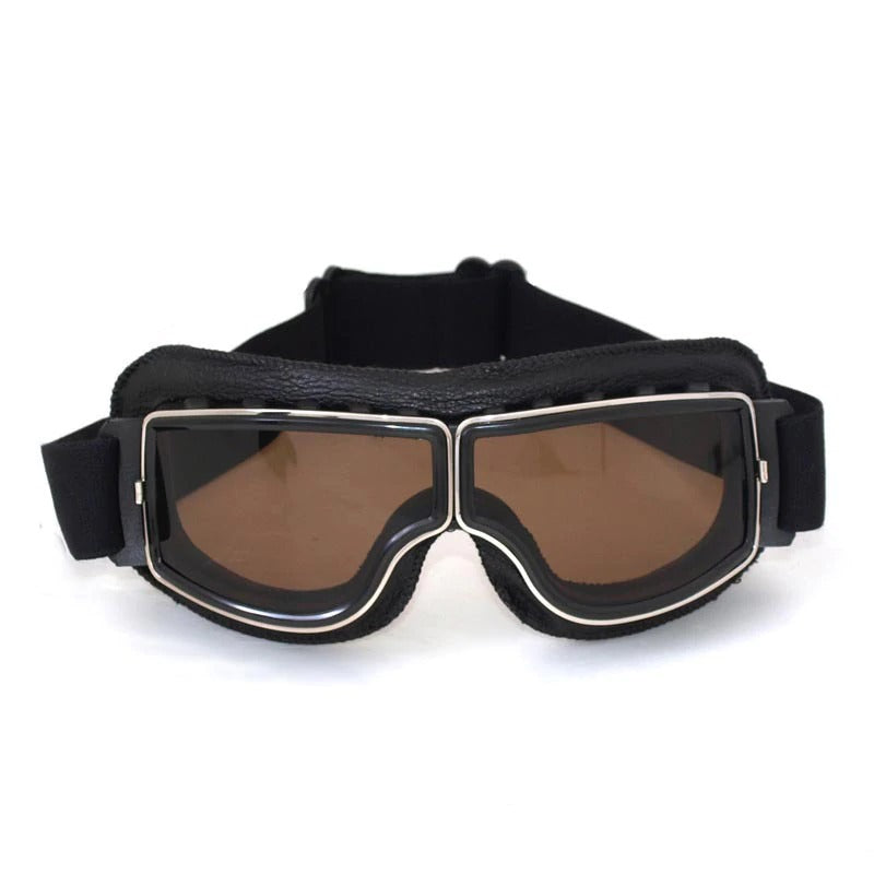 AeroSaga Retro Motorcycle Glasses With Durable Lenses And Comfortable Fit | Lersk