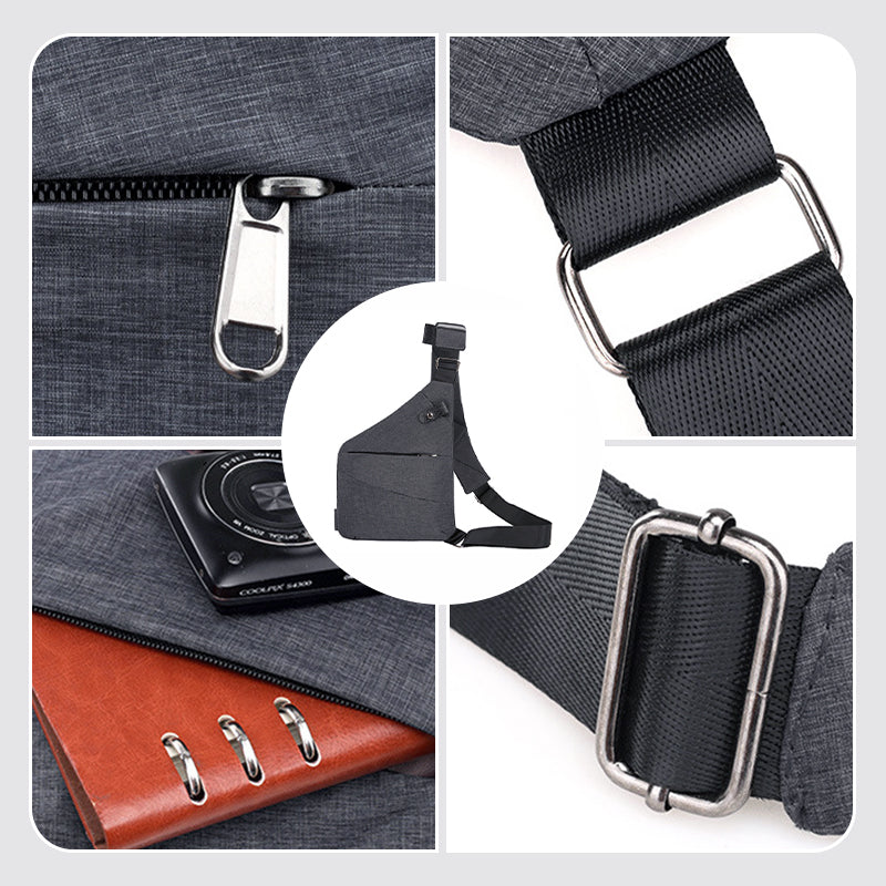 NovaGuard Shield Sling Bag For Travel And Everyday Use With Secure Compartments | Lersk