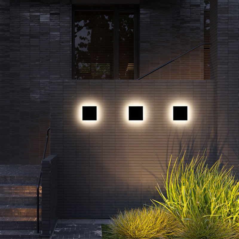 Solara Udendørs LED Væglampe Minimalistisk Moderne Design | Lersk