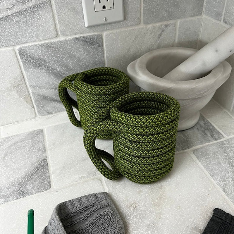 Gemütliche Dosenhülle aus recyceltem Kletterseil für Dosen und Flaschen Gemütliche Dosenhülle aus recyceltem Seil für Dosen | Lersk