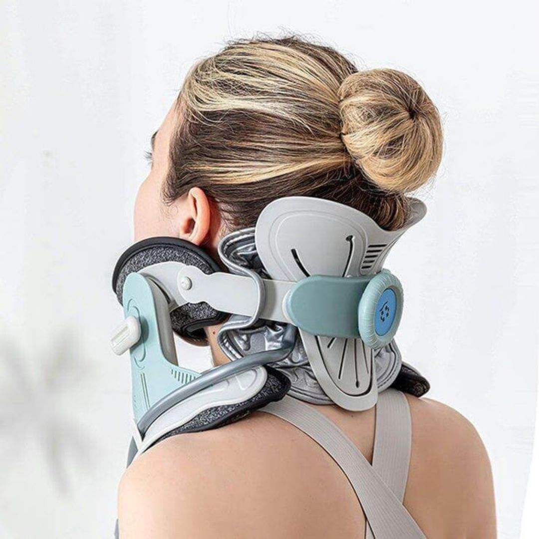 AlignEase Adjustable Neck Traction Device For Pain Relief | Lersk