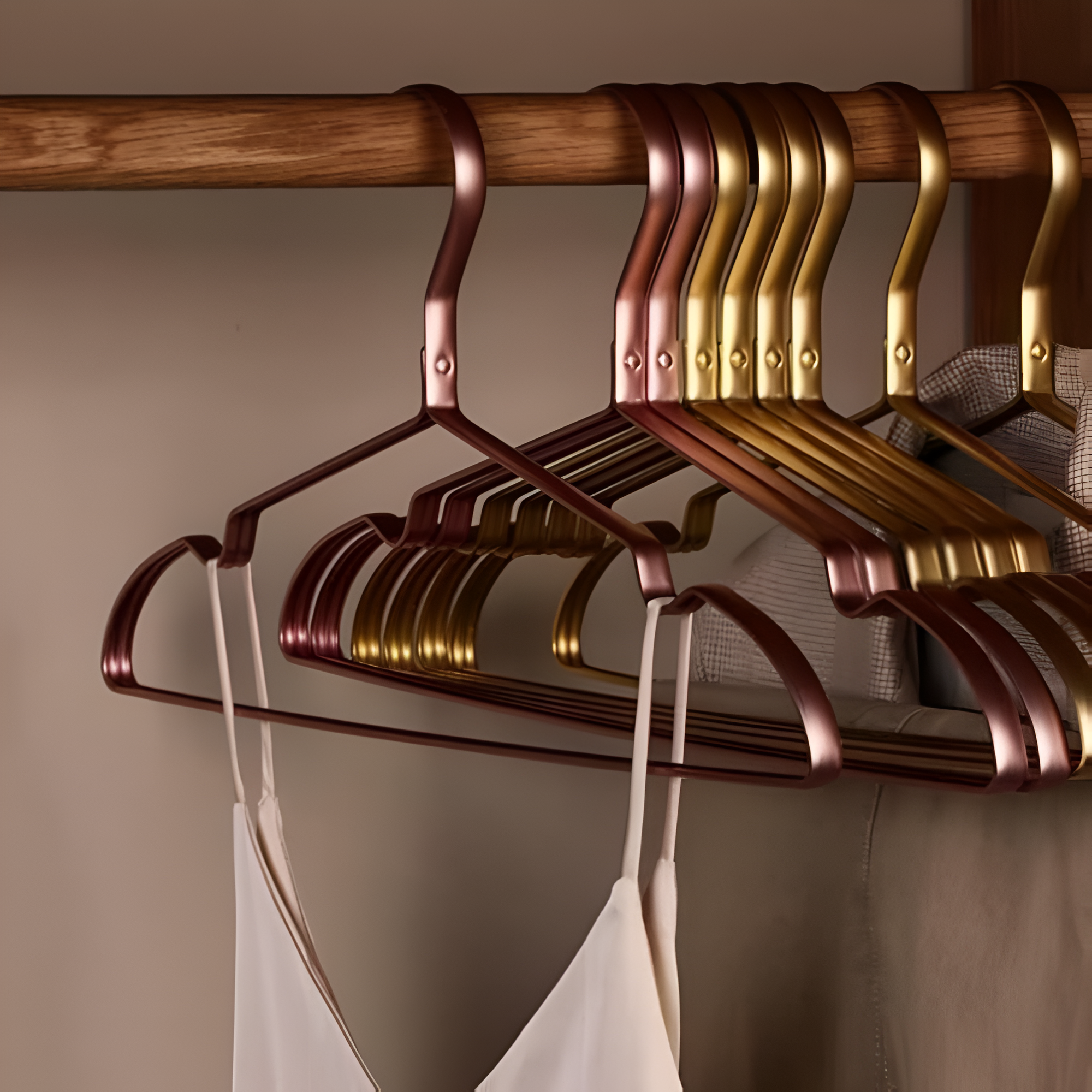 Premium Aluminum Alloy Nonslip Hangers For Delicate Fabrics | Lersk