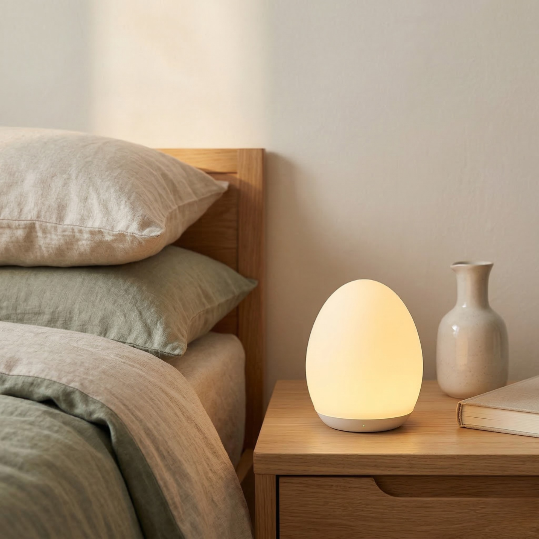 Wiederaufladbare LED-Nachtlampe für nächtliche Beleuchtung | Lersk