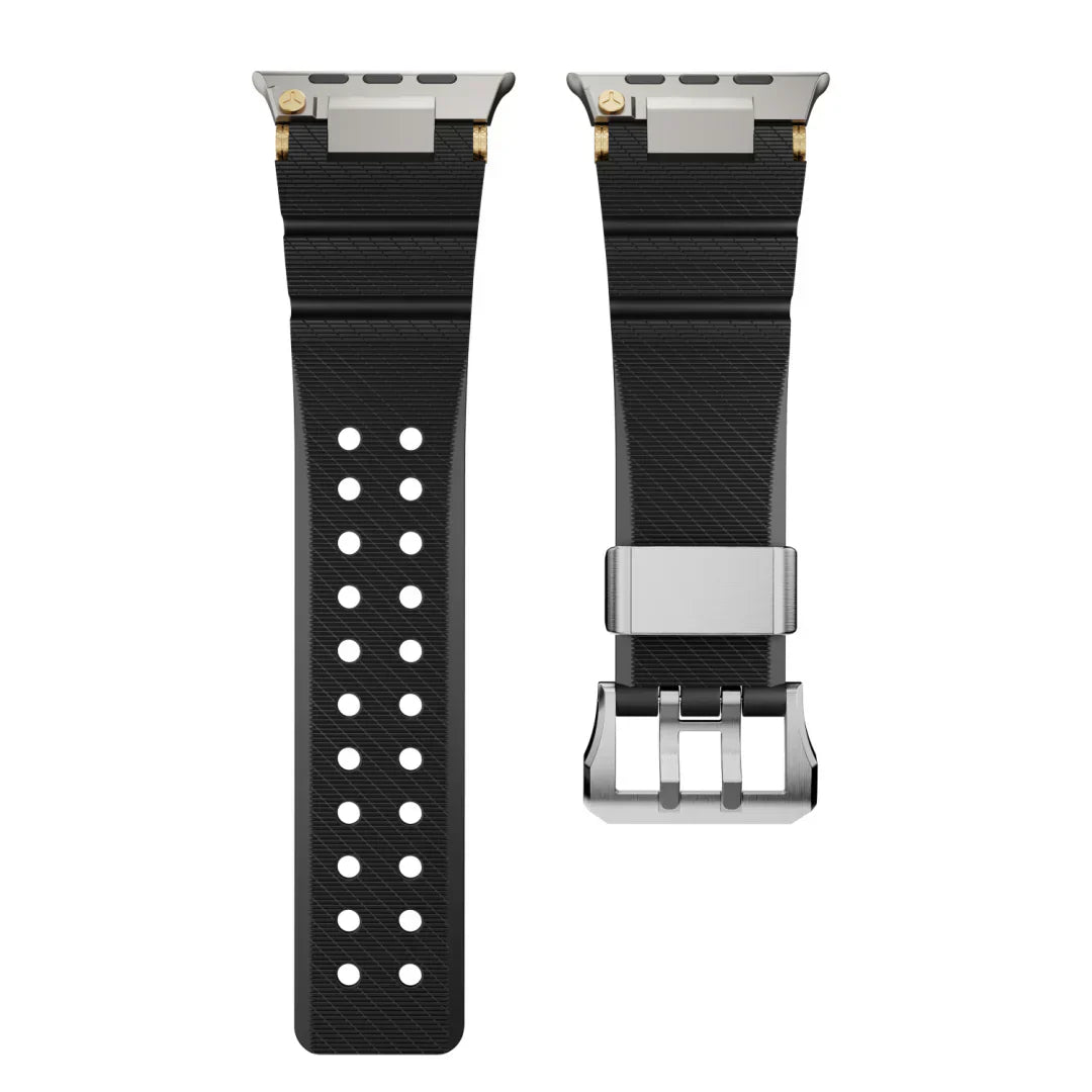 Cinturino in silicone stile meccanico ArloGear per Apple Watch | Lersk