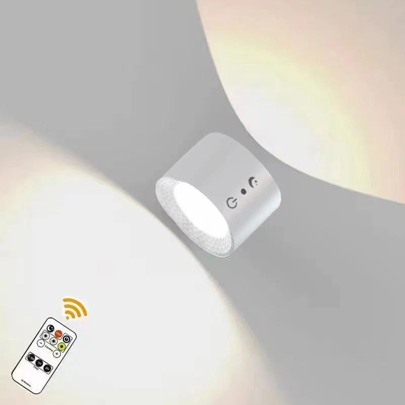 Dobíjecí magnetické LED nástěnné světlo s 360° otočením do domácnosti | Lersk