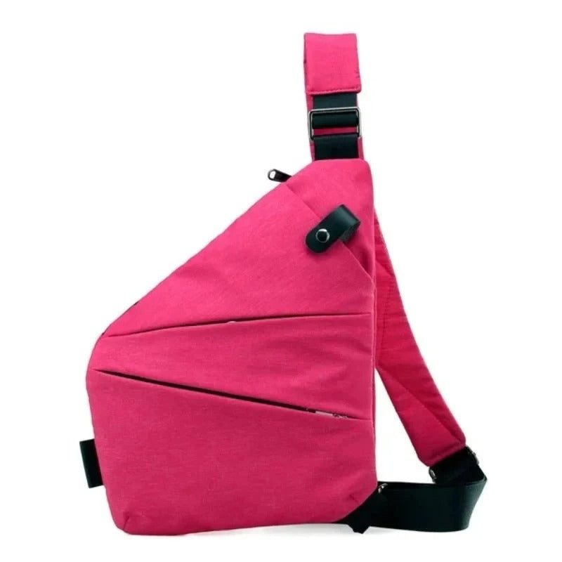 Anti Theft Crossbody Bag For Travelers With Hidden Zippers And Lightweight | Lersk