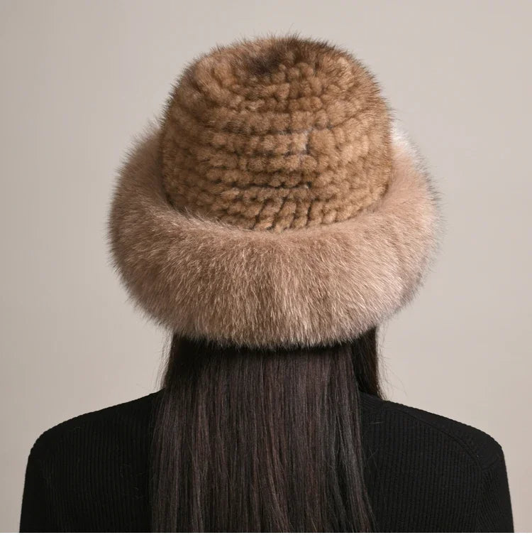 Novaine Mink Fur Hat for Winter Warmth and Timeless Style | Lersk