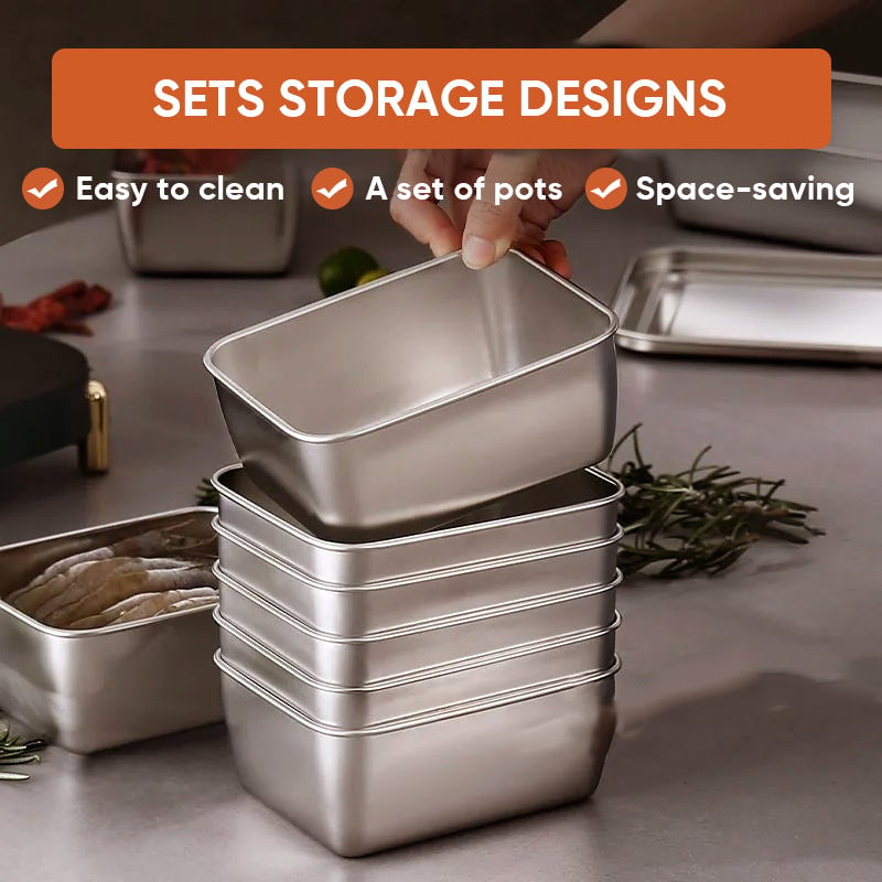 Stainless Steel Food Storage Container | Lersk