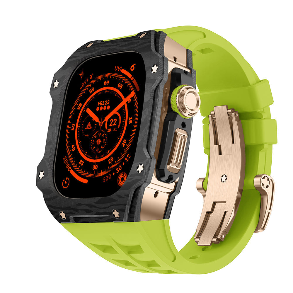 Ventroa Series Carbon Fiber Case for Apple Watch Ultra | Lersk