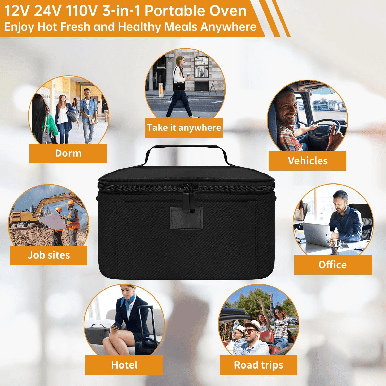 AeroNova Portable Electric Lunch Warmer for Travel | Lersk