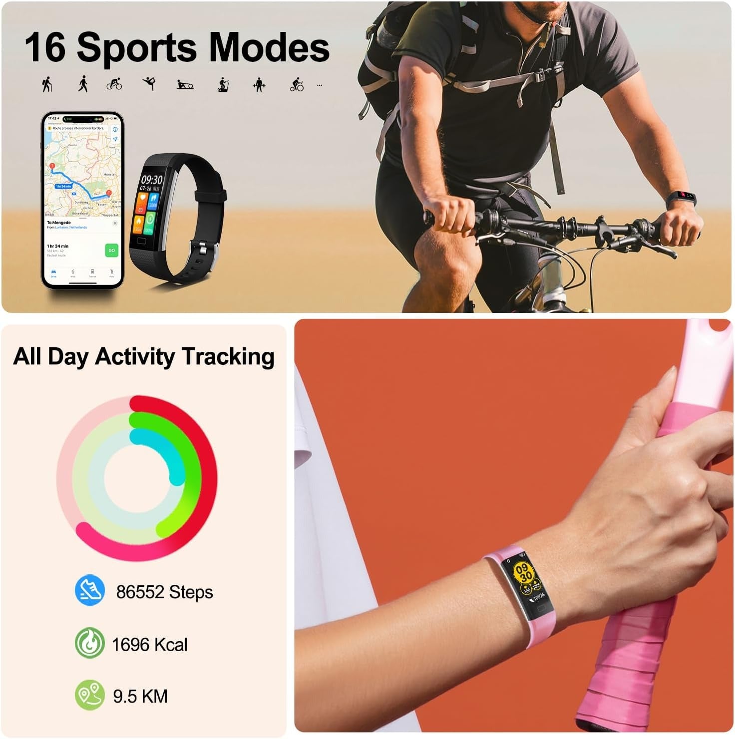 Luma Smartwatch Waterproof BP Heart Rate Sleep Tracker | Lersk
