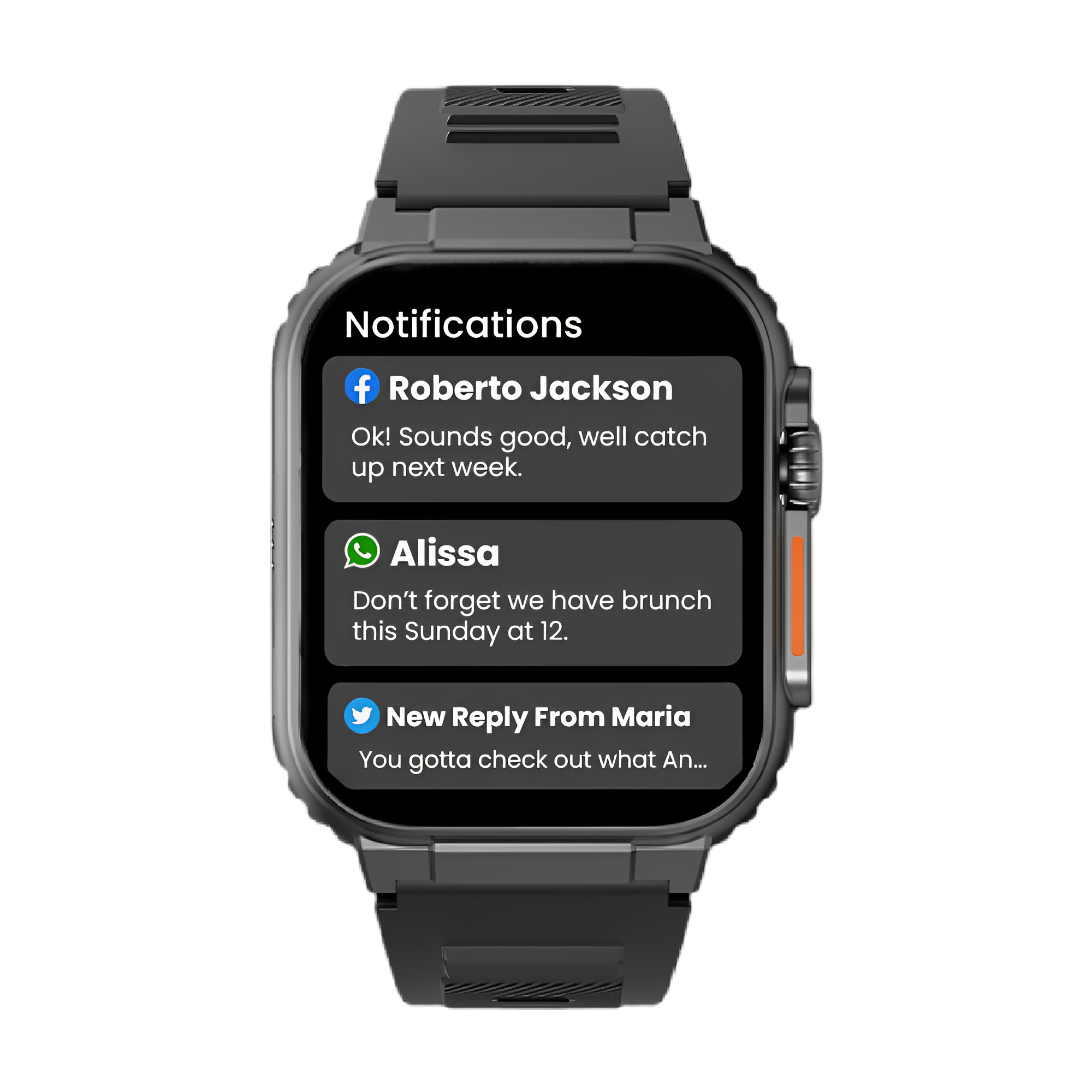 Vandtæt Bluetooth Fitnessarmbånd Smartwatch Aktiv | Lersk
