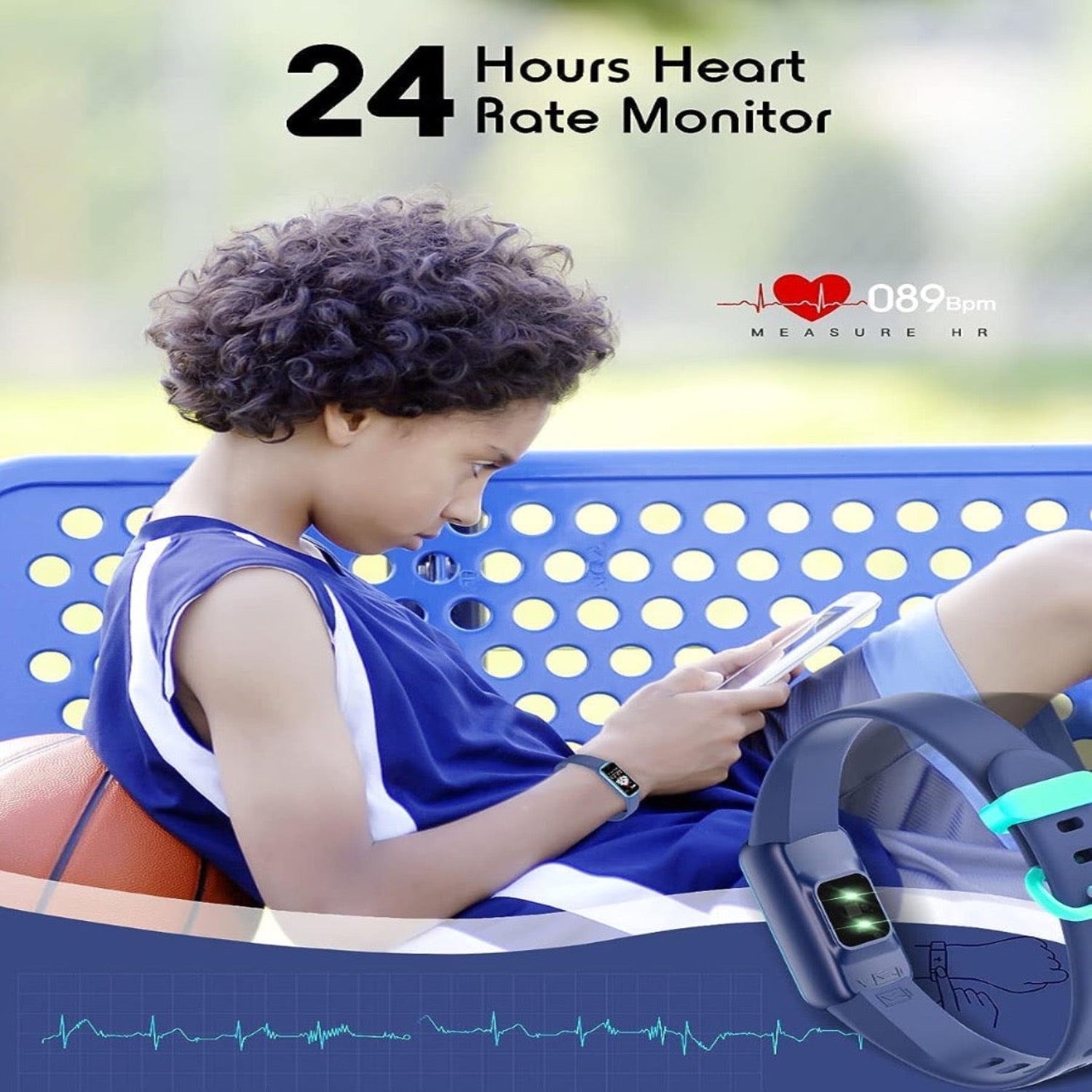 KidzTrail Pro GPS Smartwatch per Bambini con Contapassi e Monitoraggio Attività | Lersk