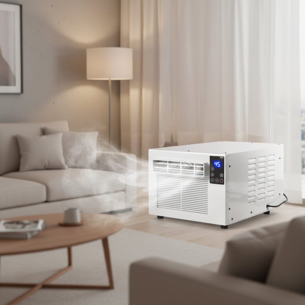 Portable Air Conditioner Compact Quiet Dehumidifier Cooler | Lersk