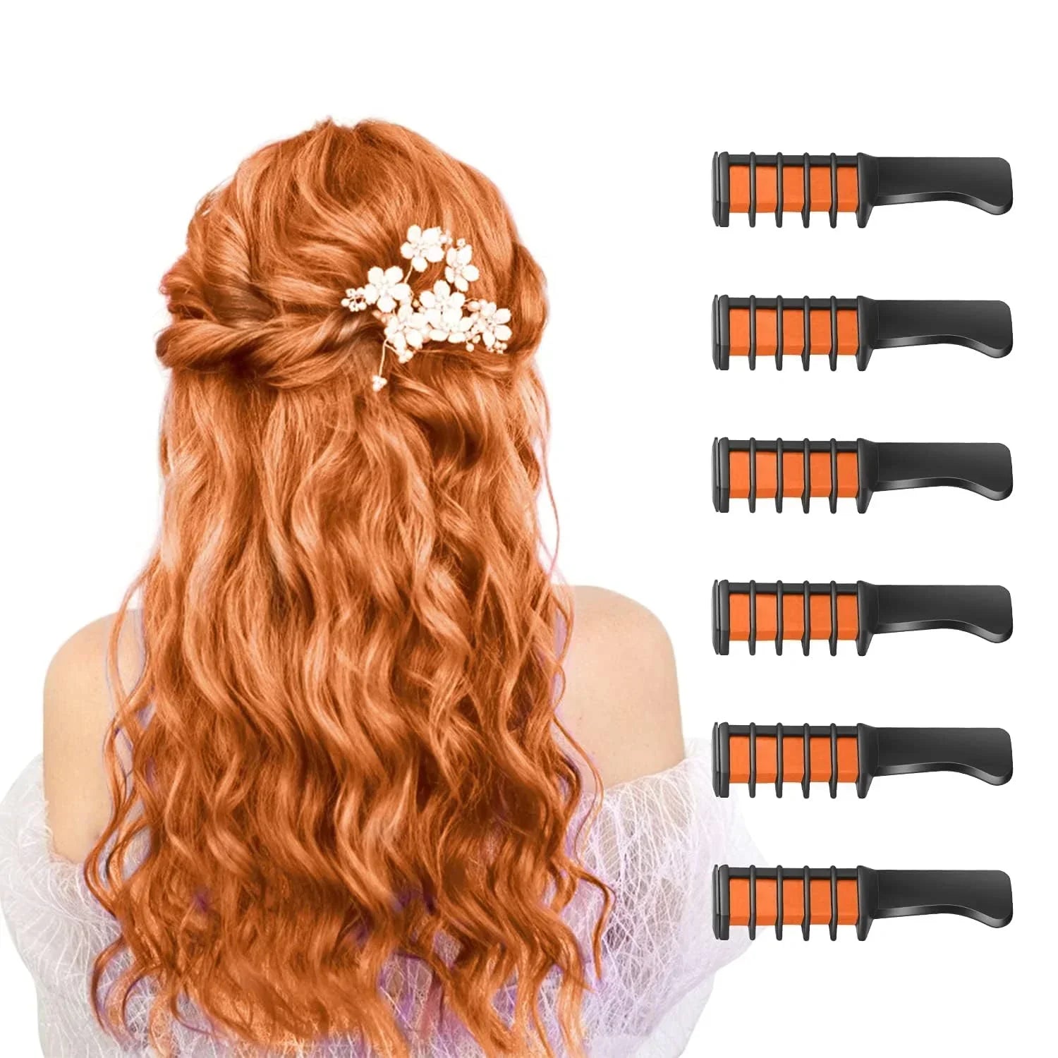 Caneta de Giz para Cabelo Lavável para Acentos Coloridos em Penteados e Mechas Hoje | Lersk
