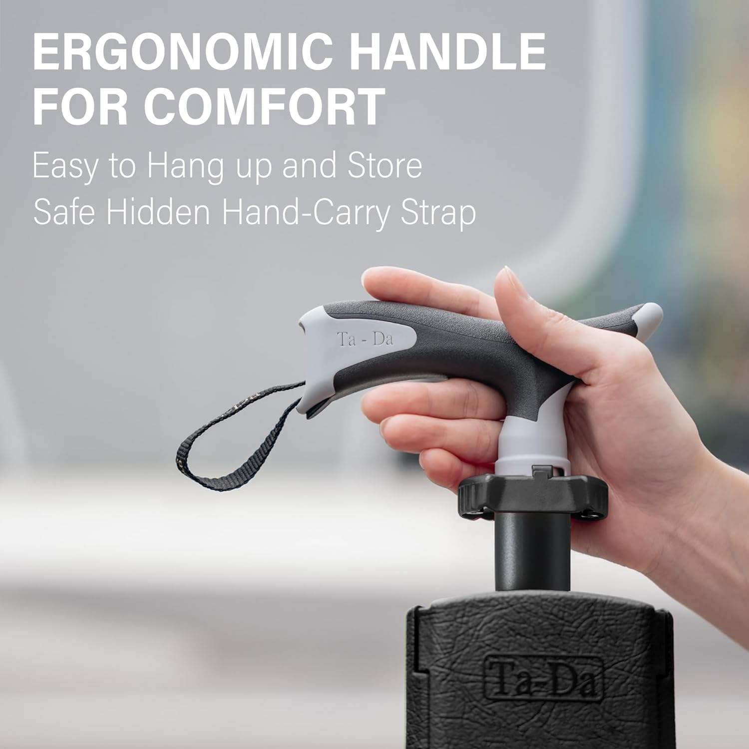 Ta-Da Seat Stick Hiking Pole With Integrated Comfort Seat For Hikers | Lersk
