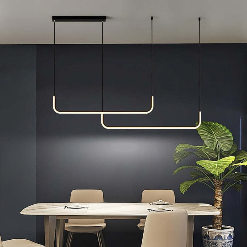 Ardente Glow Metal and Silicone Pendant Lamp With Warm Light | Lersk