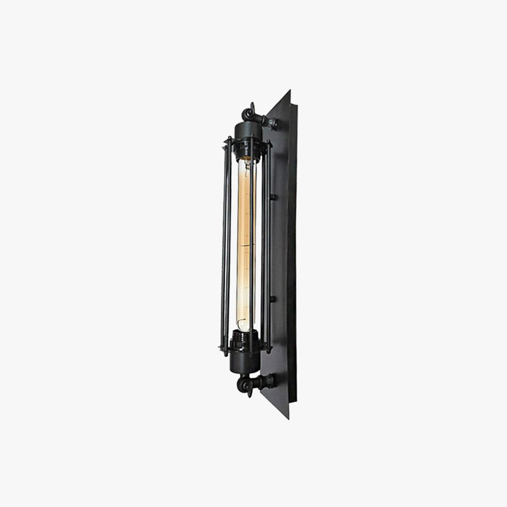 Aurel Cylinder Metal Wall Lamp Vintage Multicolor Fixture | Lersk