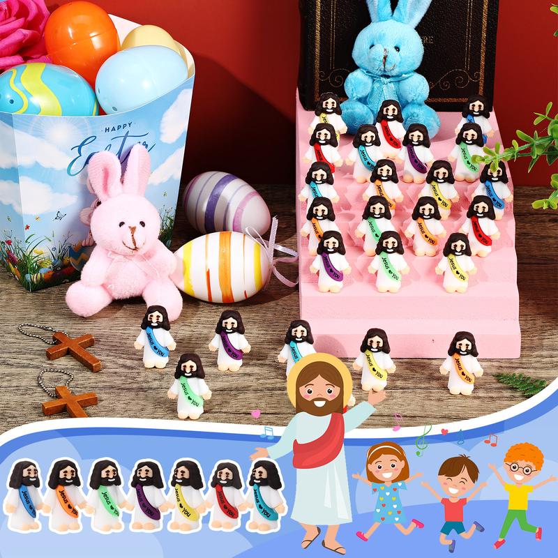 Mini Ježíšovy figurky s nápisem Ježíš tě miluje | Lersk