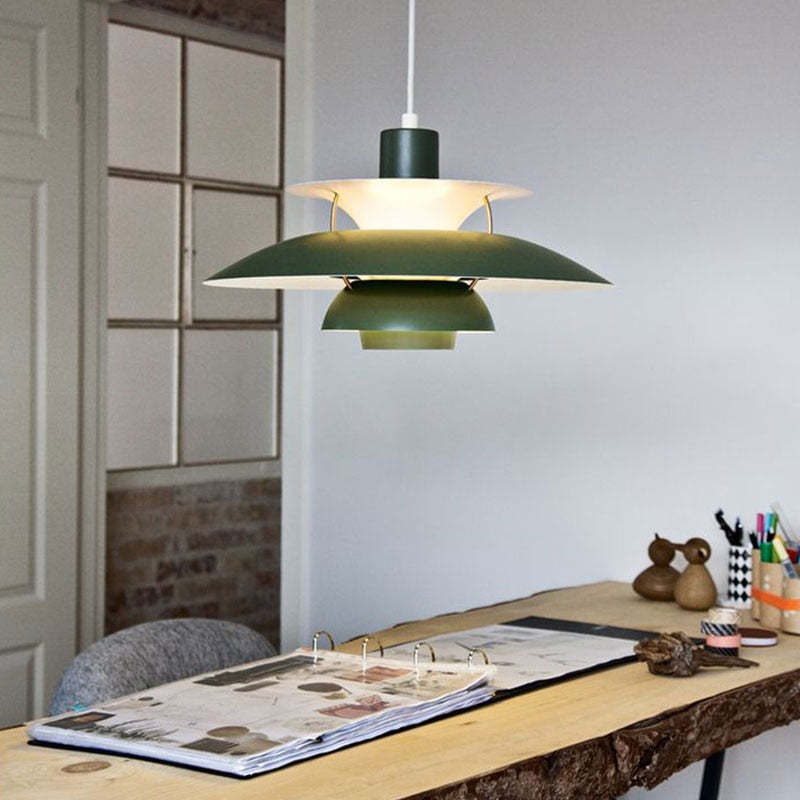 Liora Morandi Moderní LED závěsná lampa s odstínem Stylová | Lersk