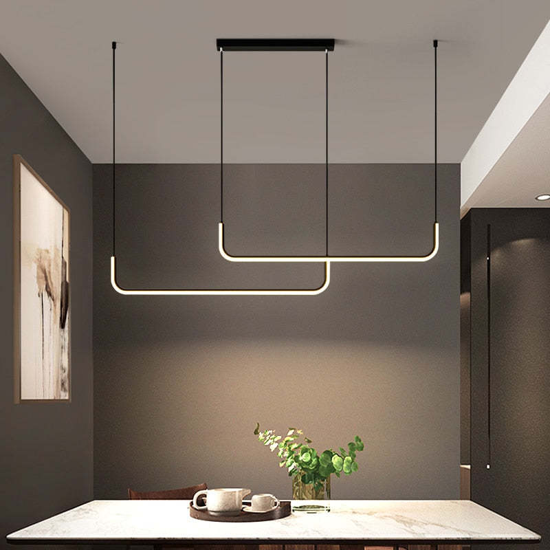 Ardente Glow Metal and Silicone Pendant Lamp With Warm Light | Lersk