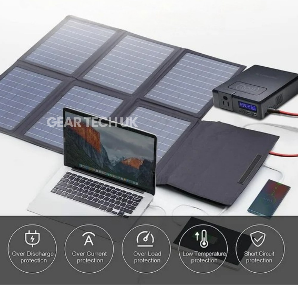 RoamVolt 200W Solar Power Bank For Camping And Emergencies | Lersk