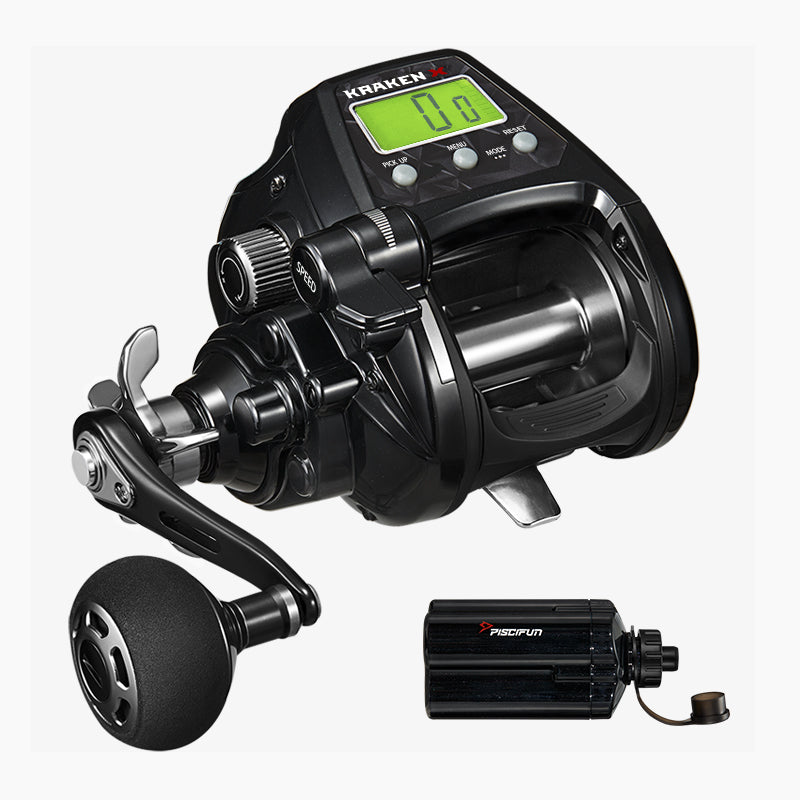 Piscifun Kraken Electric Big Game Reels Heiko Recommended Fishing Reels