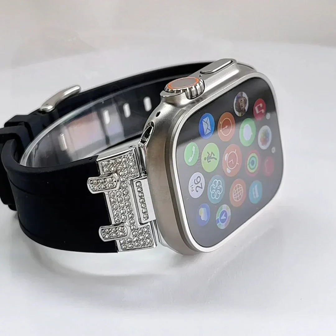 Lunara Silikon-Diamantring für Apple Watch | Lersk