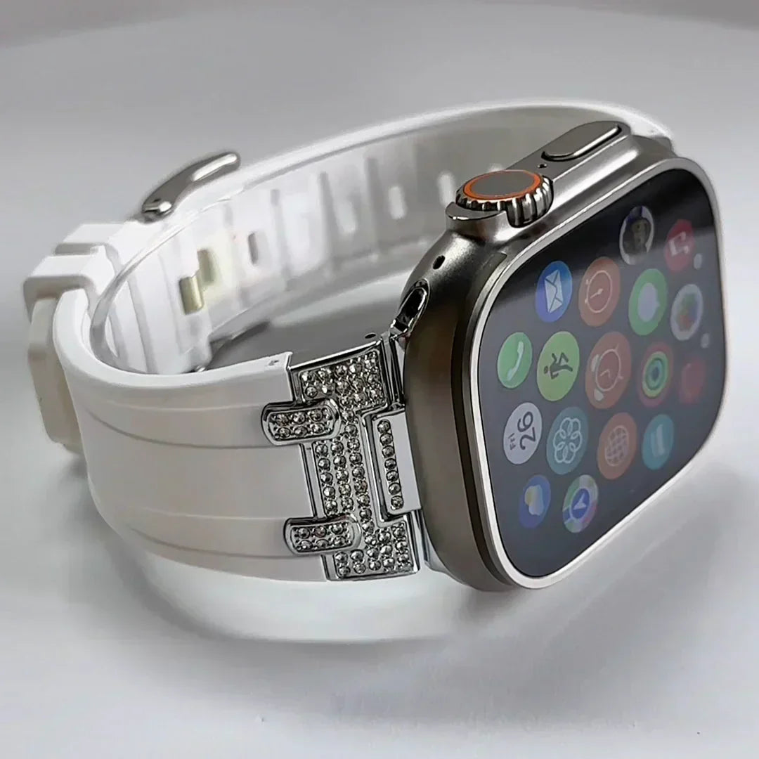 Lunara Silikon-Diamantring für Apple Watch | Lersk