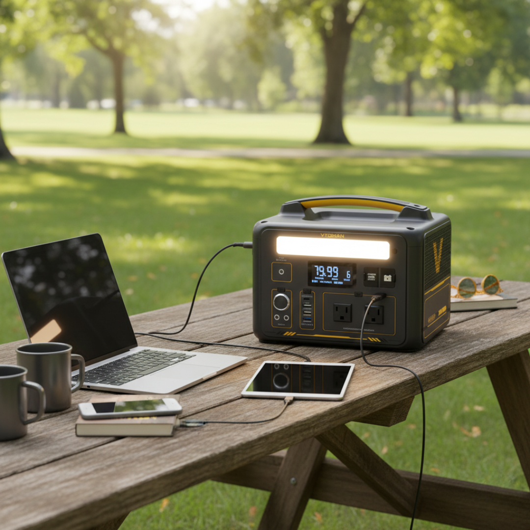 Solar-Generator-Stromstation für den Außenbereich und Notfälle | Lersk