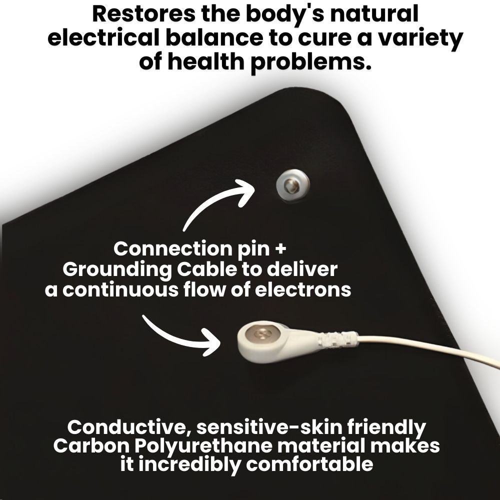 Conductive Earthing Mat for Daily Grounding, Relaxation & Wellness Support | Lersk