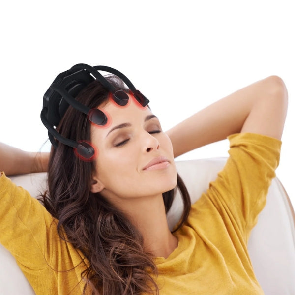 OctoEase Electric Scalp Massager With Vibration Therapy | Lersk