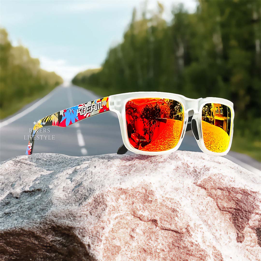 Lunettes de soleil polarisées UrbanGuard anti-lumière bleue pour motards | Lersk