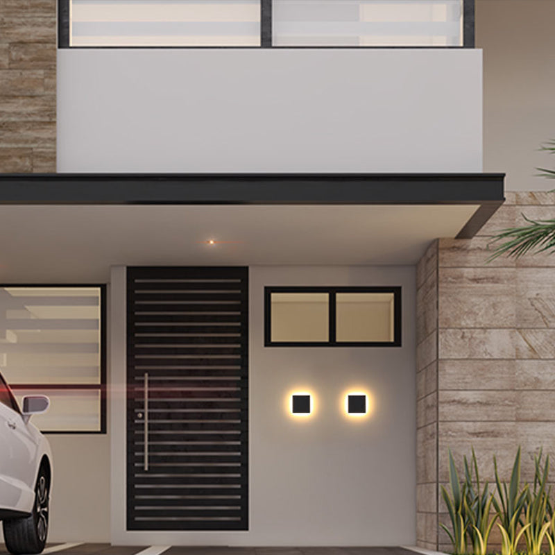 Solara Udendørs LED Væglampe Minimalistisk Moderne Design | Lersk