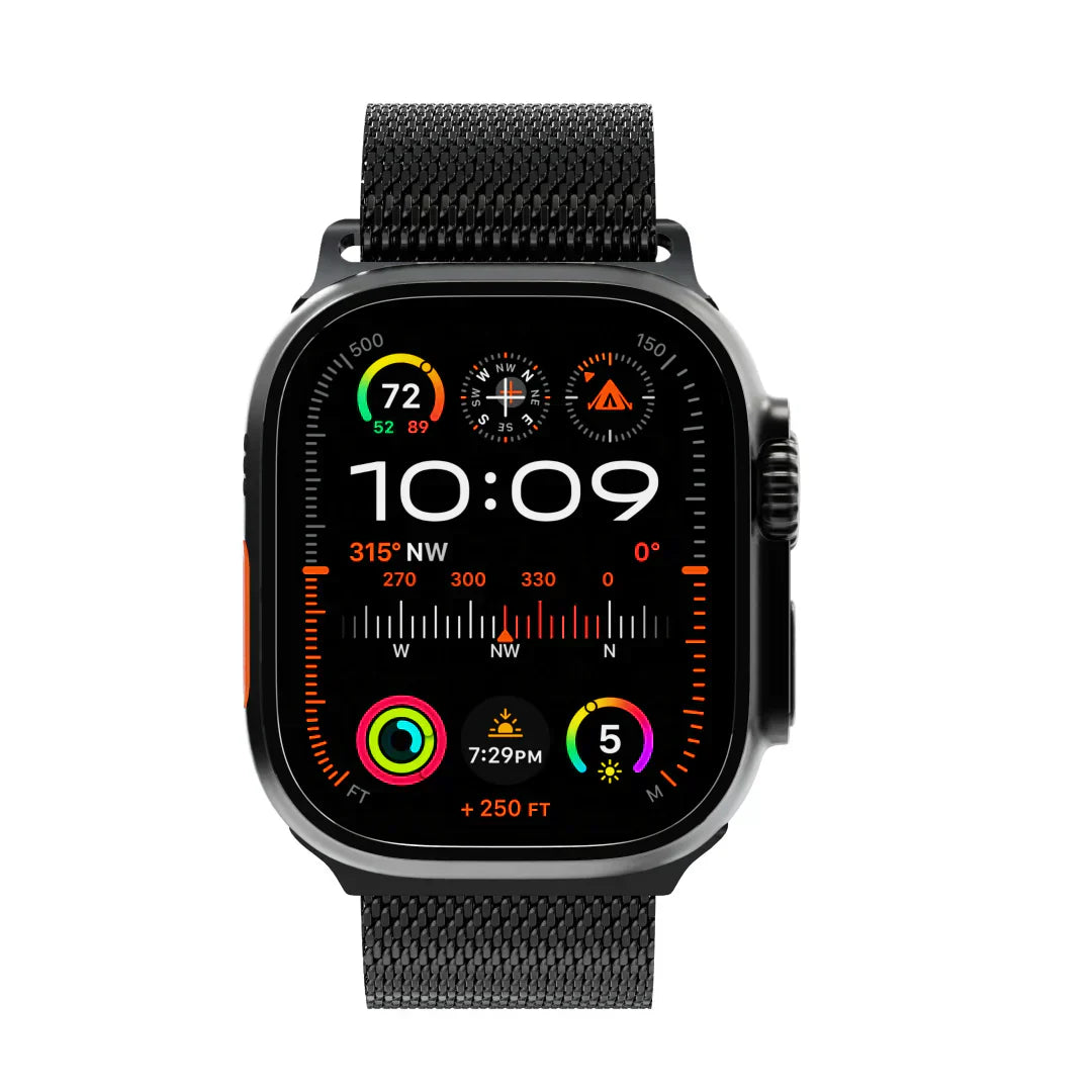 NovaThread Titanium Milanese Loop Band for Apple Watch | Lersk