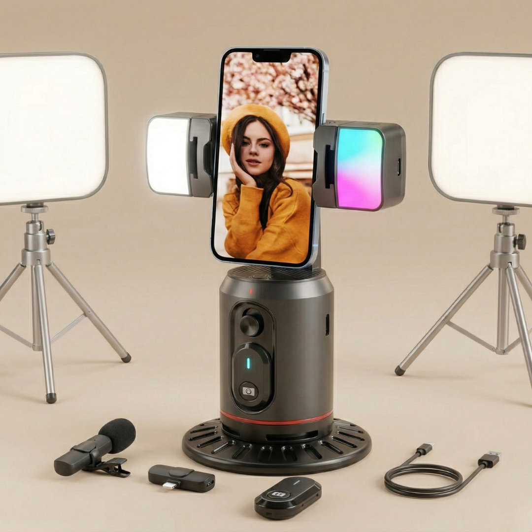 Intelligenter Gimbal-Stabilisator für stabile Selfies | Lersk