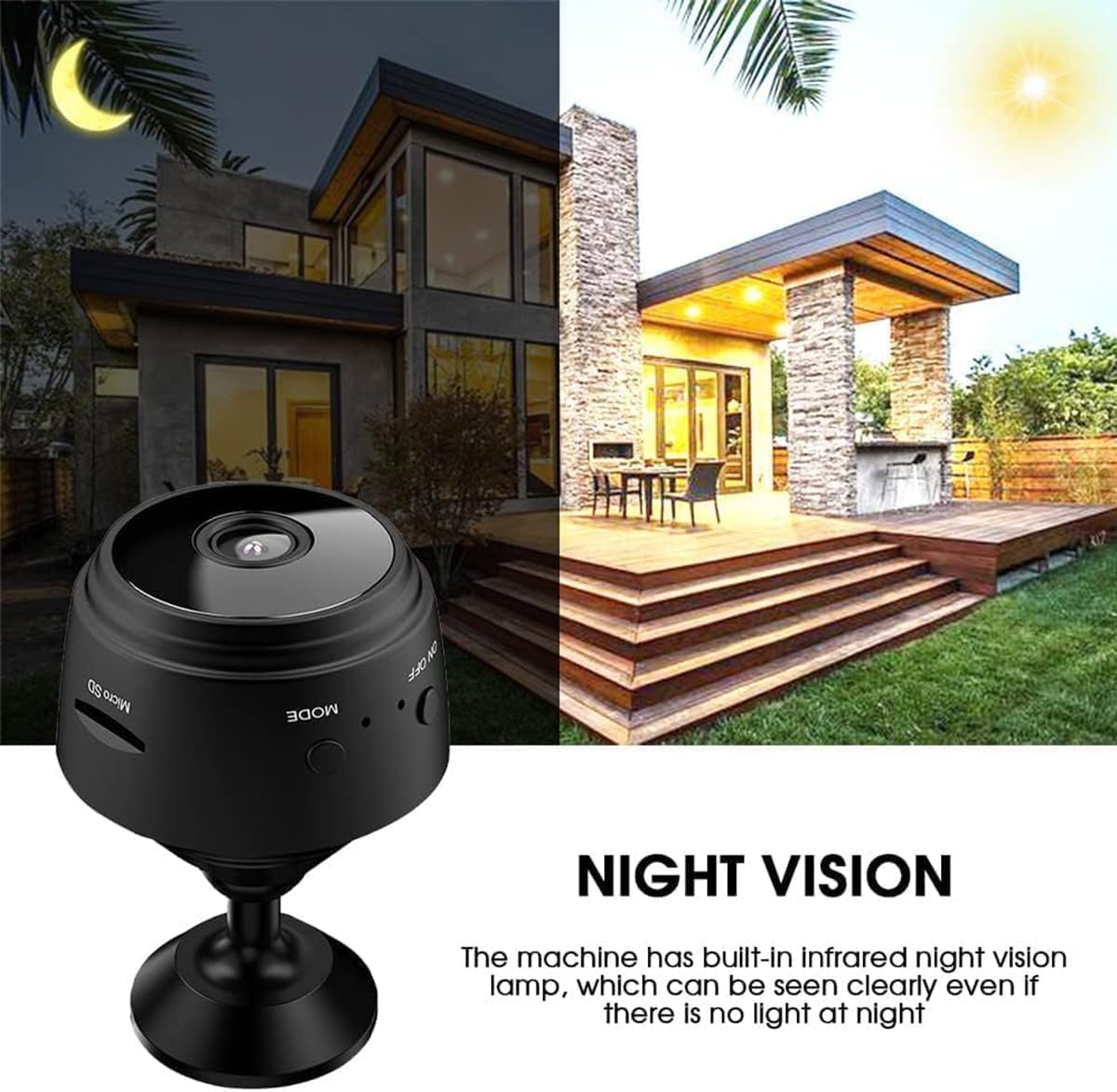 Veyra Mini Compact Wi-Fi Indoor Home Security Camera | Lersk