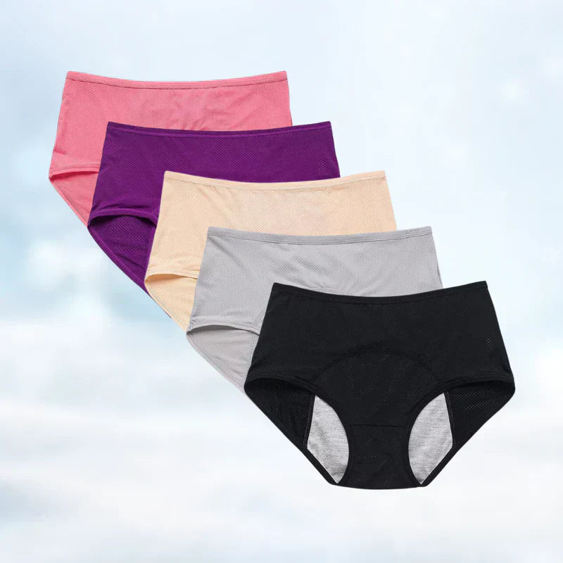 NovaGuard Leakproof Women's Underwear Five Pack 3 Plus 2 | Lersk