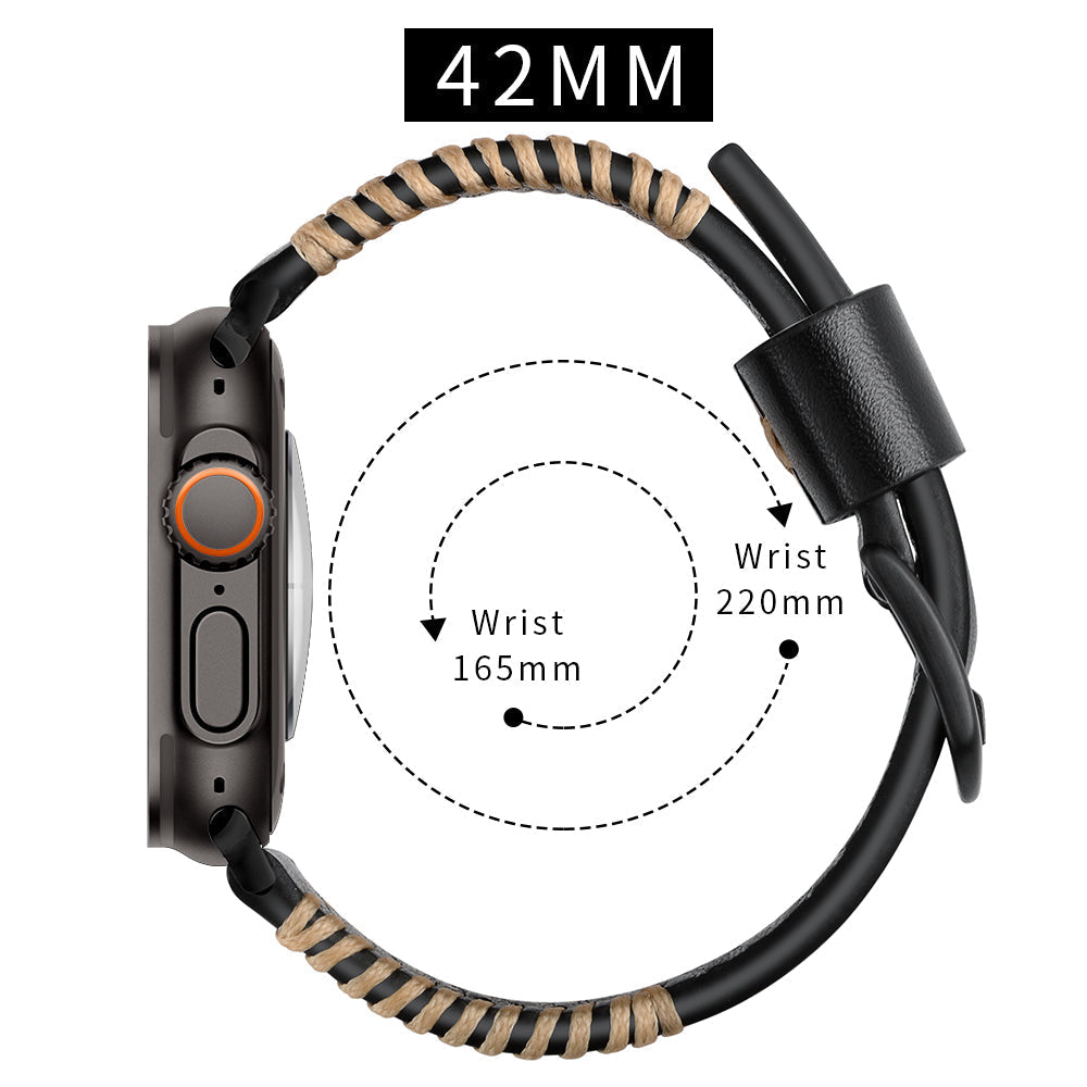 Correa de cuero cosida a mano para Apple Watch | Lersk