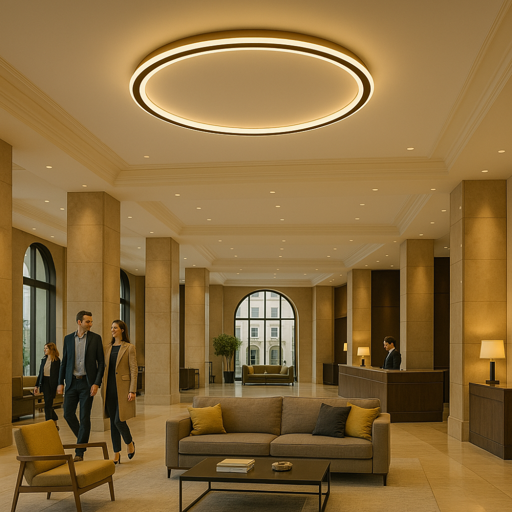 SkagaNova Nordic Dimmable Led Ceiling Light In Warm White | Lersk