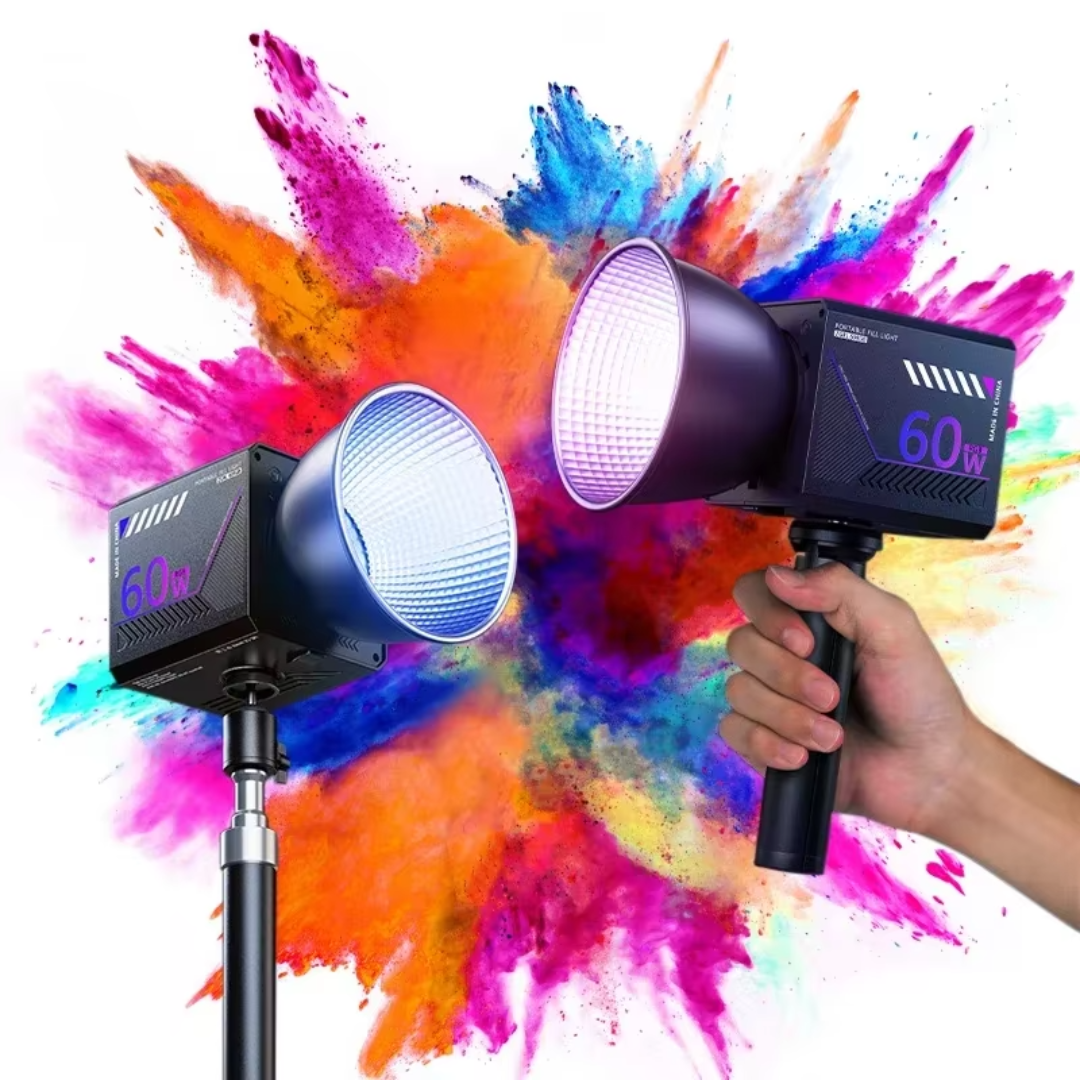 Przenośne RGB światło wideo do fotografii i streamingu | Lersk