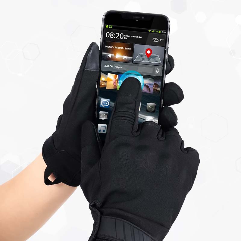 FrostGrip Winter-Touchscreen-Motorradhandschuhe | Lersk