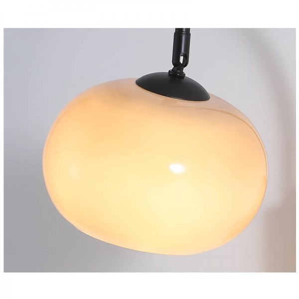 Lumenora Wall Light With Rotating Glass Shade Khaki | Lersk