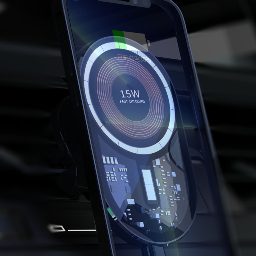 Slim Clear Magnetic Car Charger | Lersk